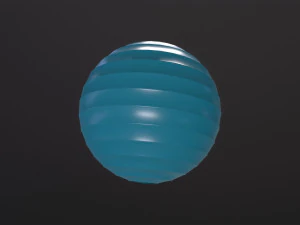 Fitness ball 3D Model