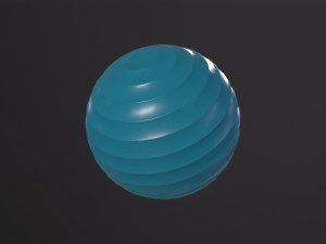 Fitness ball 3D मॉडल