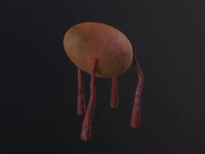 Alien Flora 3D Model
