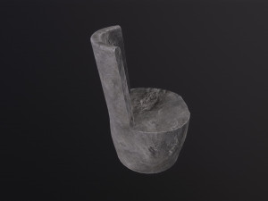 Stone chair 3D Model