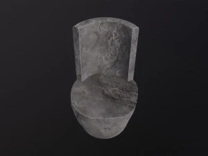 Stone chair 3D Model