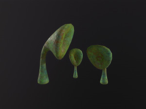 Alien Flora Modelo 3D