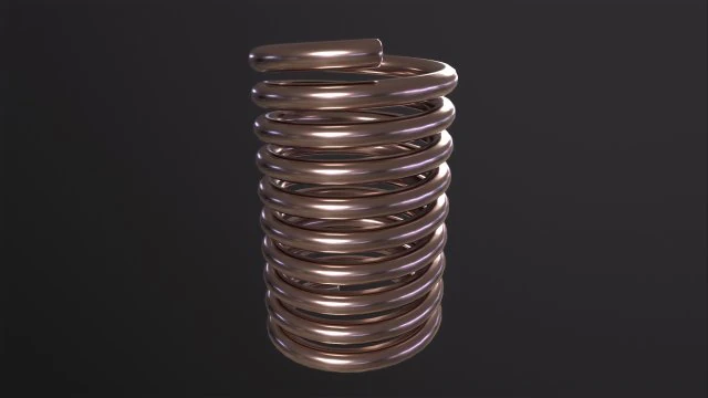 Spiraalveer 3D Model .c4d .max .obj .3ds .fbx .stl .blend 