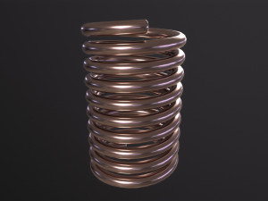 Coil Spring 3D Model