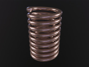 Coil Spring 3D Model