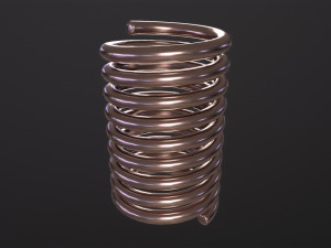 Coil Spring 3D Model