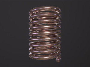 Coil Spring 3D Model