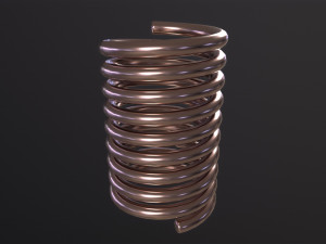 Coil Spring 3D Model