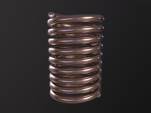 Coil Spring 3D Model