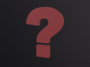Question Mark 3D Model