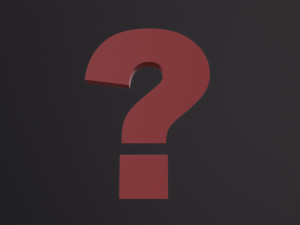 Question Mark Modelo 3D
