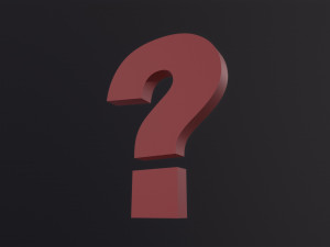 Question Mark Modelo 3D