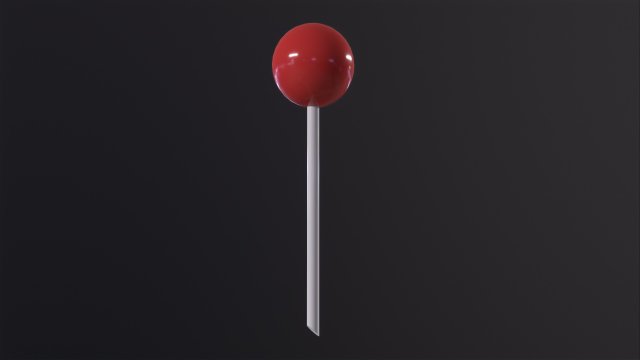 Map pin Modelo 3D .c4d .max .obj .3ds .fbx .stl .blend 