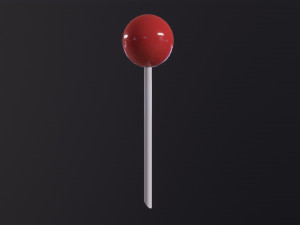 Map pin Modelo 3D
