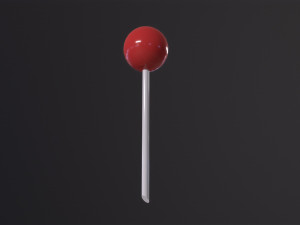 Map pin Modelo 3D