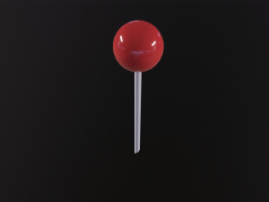 Map pin Modelo 3D