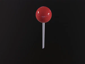 Map pin 3D Model