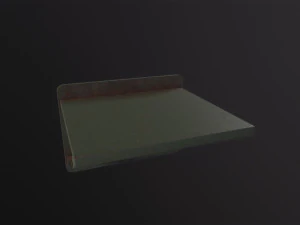 Old Prision Desk 3D Model