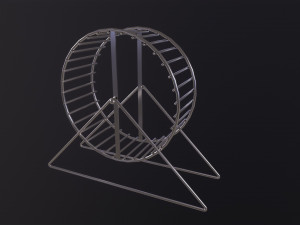 Hamster Wheel 3D Model