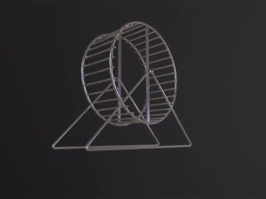 Hamster Wheel 3D Model