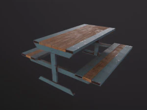 Banco de skate Modelo 3D