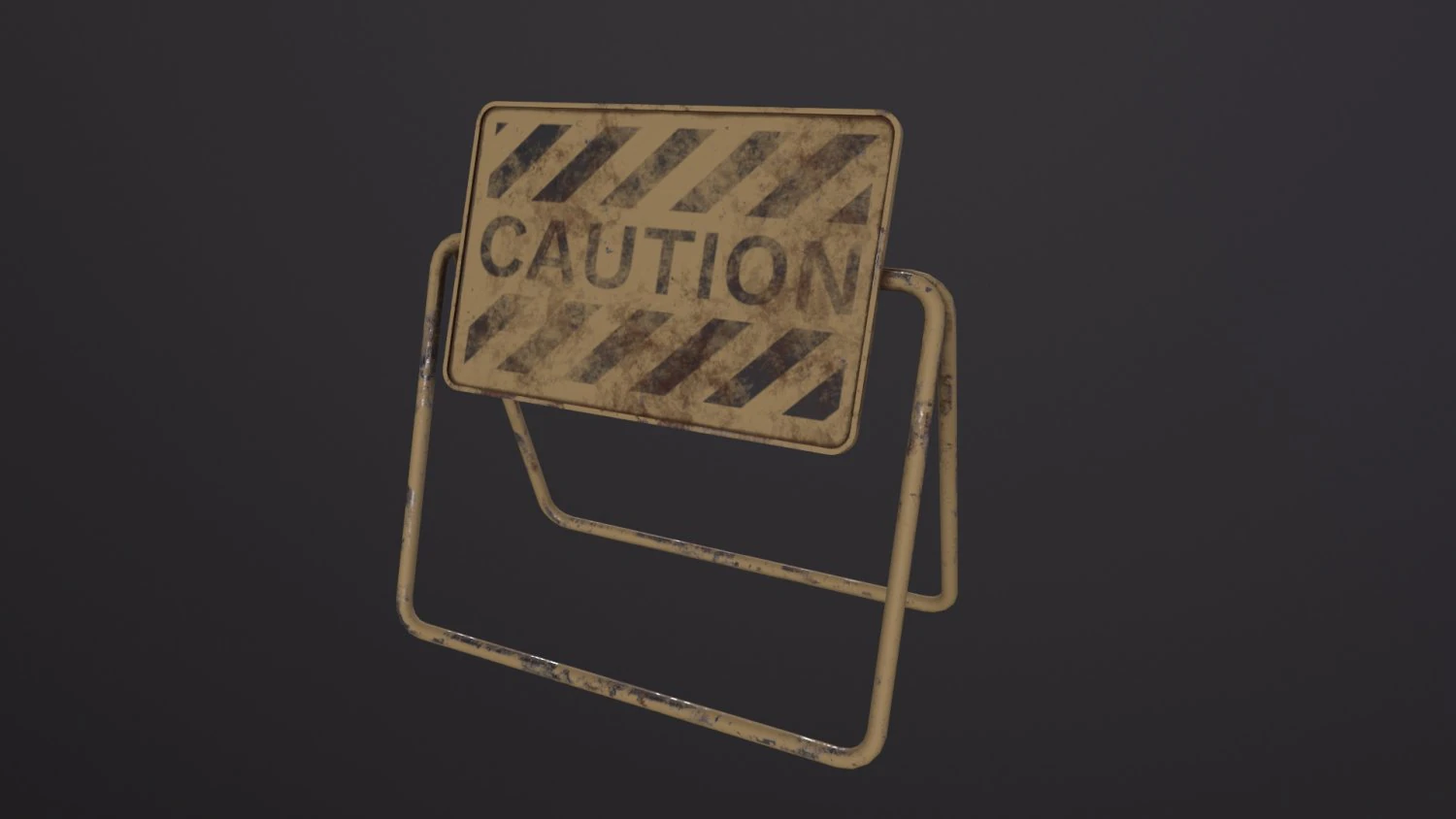 Traffic Barrier 3D Model .c4d .max .obj .3ds .fbx .stl .blend 