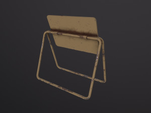 Traffic Barrier Modello 3D