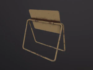 Traffic Barrier 3D Model