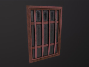 Metal window Modelo 3D