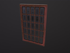 Window Old Factory 3D Model