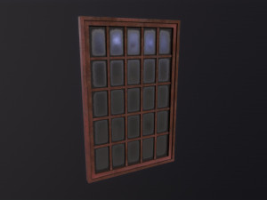 Window Old Factory 3D Model