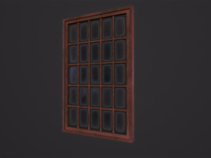 Window Old Factory 3D Model