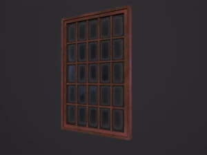 Window Old Factory 3D Model