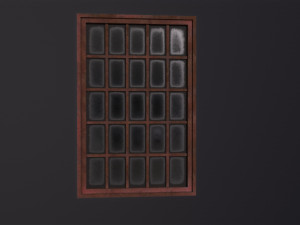 Window Old Factory 3D Model