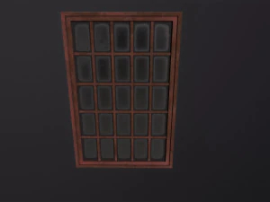 Window Old Factory 3D Model