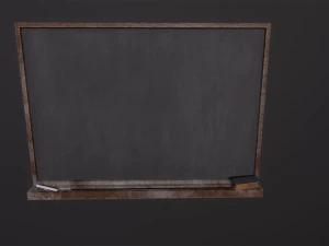 Chalkboard 3D Model
