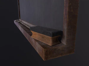 Chalkboard 3D Model