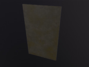 Metal Plate Modelo 3D