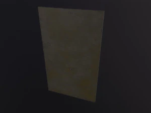 Metal Plate 3D Model