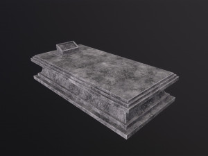 Gravestone 3Dモデル