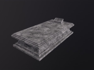 Gravestone 3D Model