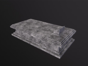 Gravestone 3D Model