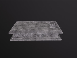 Gravestone 3D Model