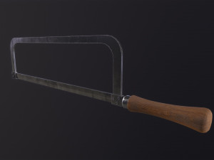 Hack Saw 3D Model