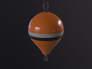 Mooring Buoy 3D Model