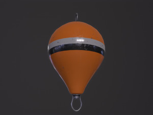 Mooring Buoy 3D Model