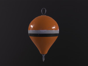 Mooring Buoy 3D Model