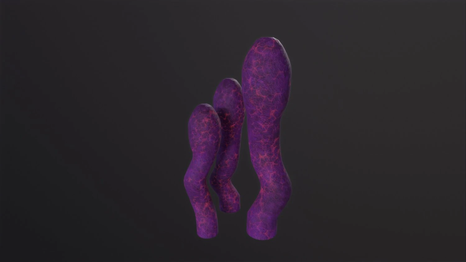 Alien Flora 3D Model .c4d .max .obj .3ds .fbx .stl .blend 