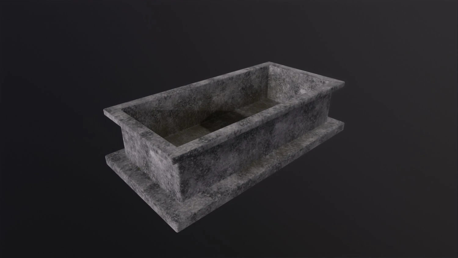 Old tomb 3D Model .c4d .max .obj .3ds .fbx .stl .blend 
