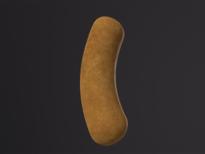 Cheese Puff Snack 3D Model